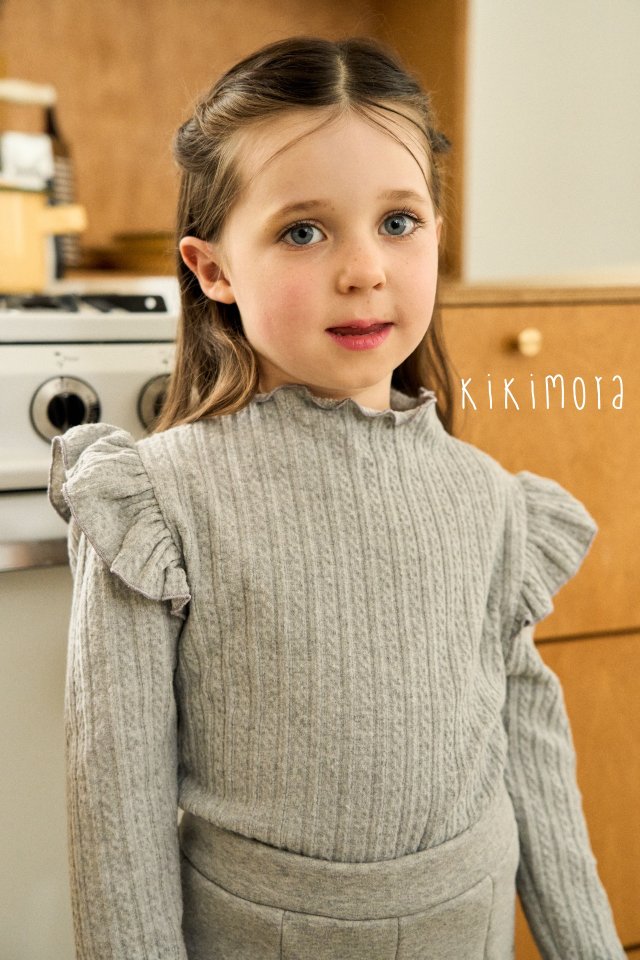 Kikimora - Korean Baby Fashion - #babyoutfit - Soft Interlock Tee - 7