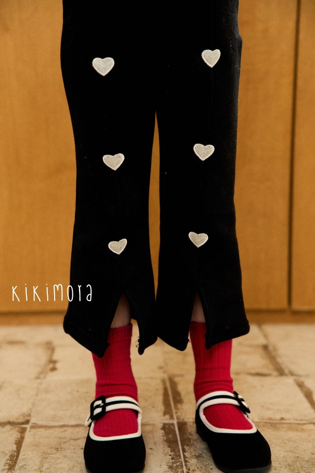 Kikimora - Korean Baby Fashion - #babyoutfit - Toy Heart Bootcut Pants