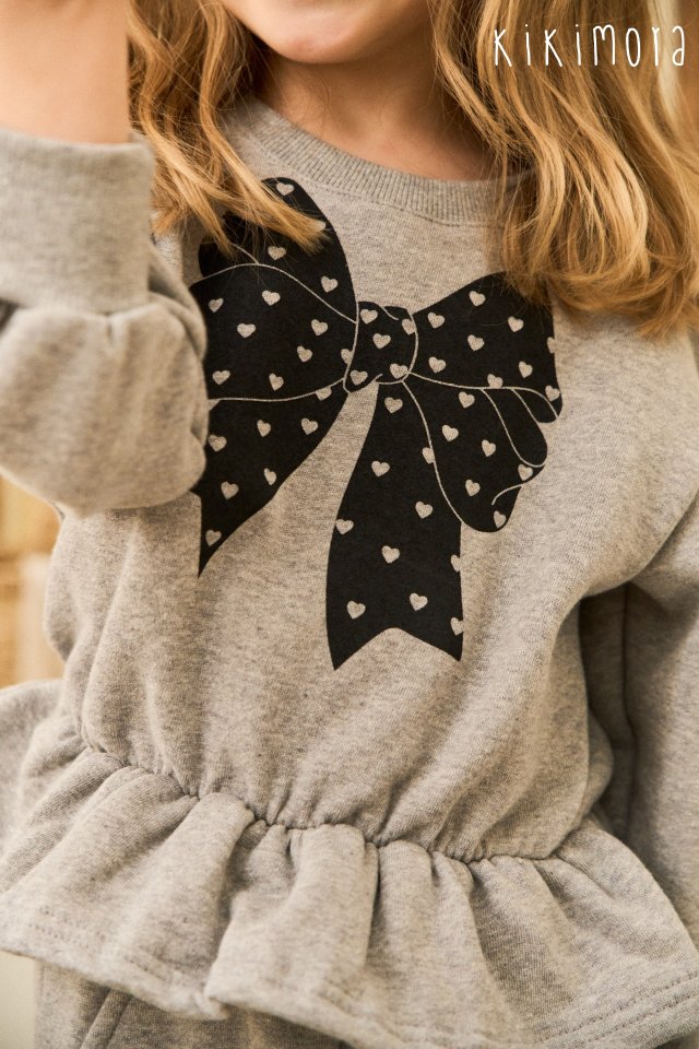 Kikimora - Korean Baby Fashion - #babyoutfit - Star Ribbon Sweatshirt - 10