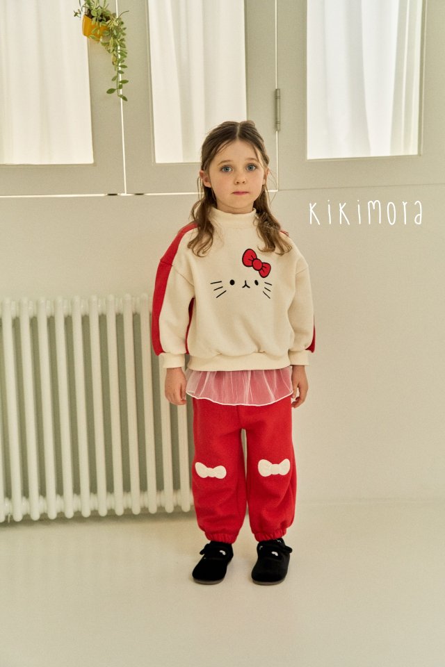 Kikimora - Korean Baby Fashion - #babyootd - Hello Cat Sweatshirt - 4
