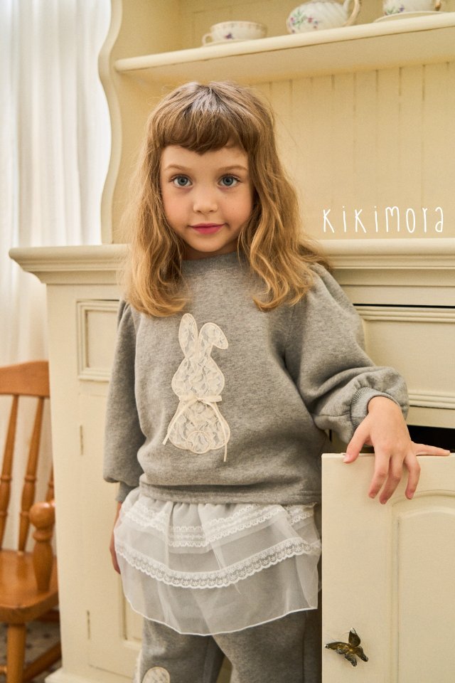 Kikimora - Korean Baby Fashion - #babyoutfit - Cozy Bunny Sweatshirt - 3