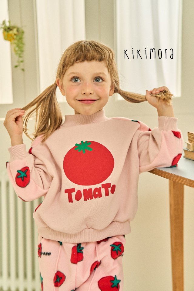 Kikimora - Korean Baby Fashion - #babywear - Tomato Sweatshirt