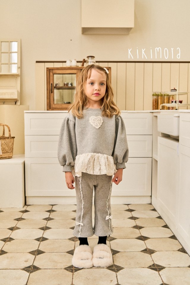 Kikimora - Korean Baby Fashion - #babywear - Petit Lace Bootcut Pants - 6