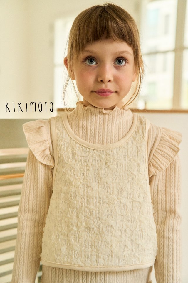 Kikimora - Korean Baby Fashion - #babywear - Lace Vest - 3
