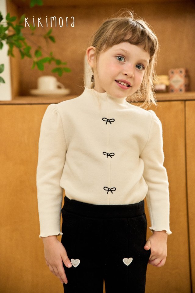 Kikimora - Korean Baby Fashion - #babywear - Choco Ribbon Tee (Winter)