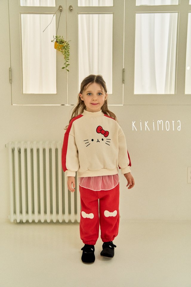 Kikimora - Korean Baby Fashion - #babywear - Hello Cat Sweatshirt - 6