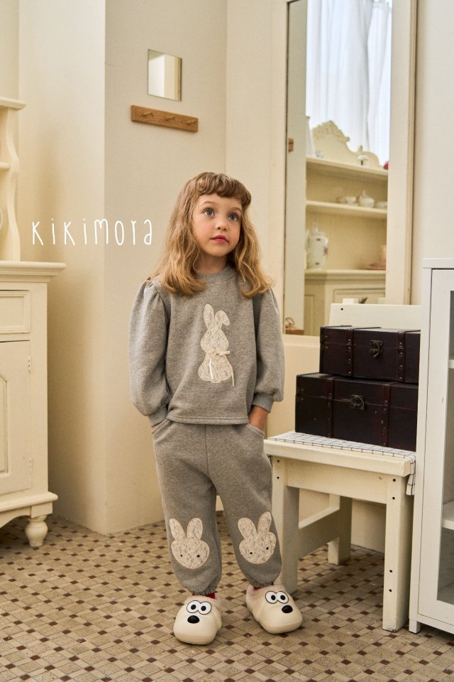 Kikimora - Korean Baby Fashion - #babyoutfit - Cozy Bunny Sweatshirt - 4