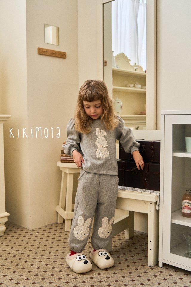 Kikimora - Korean Baby Fashion - #onlinebabyboutique - Cozy Bunny Sweatshirt - 5