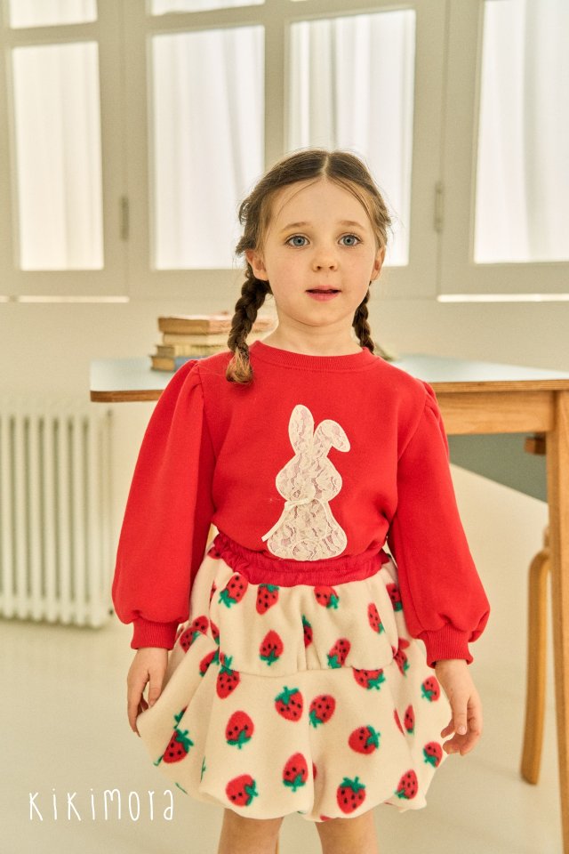Kikimora - Korean Baby Fashion - #babywear - Strawberry Balloon Skirt - 4