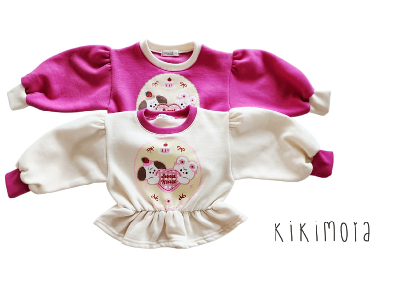 Kikimora - Korean Baby Fashion - #onlinebabyshop - Sweet Bunny Sweatshirt - 12