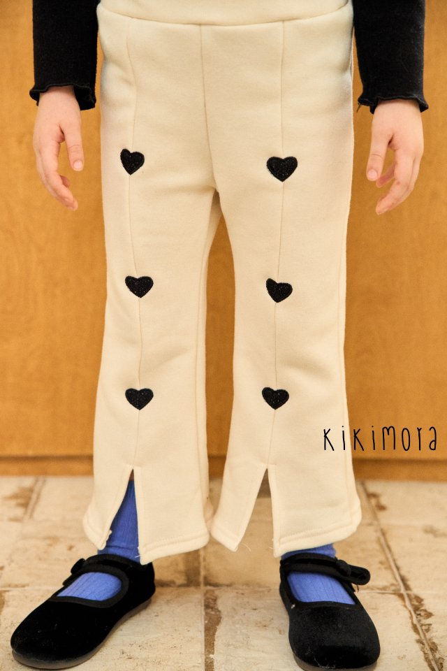 Kikimora - Korean Baby Fashion - #onlinebabyboutique - Toy Heart Bootcut Pants - 4