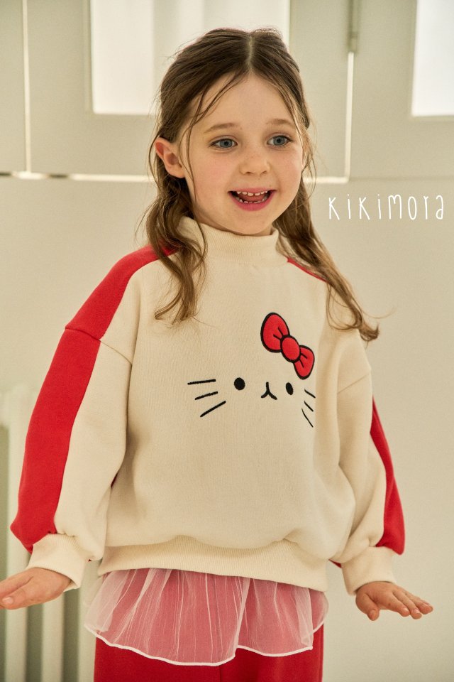 Kikimora - Korean Baby Fashion - #smilingbaby - Hello Cat Sweatshirt - 9
