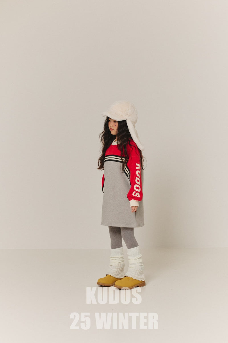 Kudos - Korean Children Fashion - #Kfashion4kids - K Raglan One-piece - 3