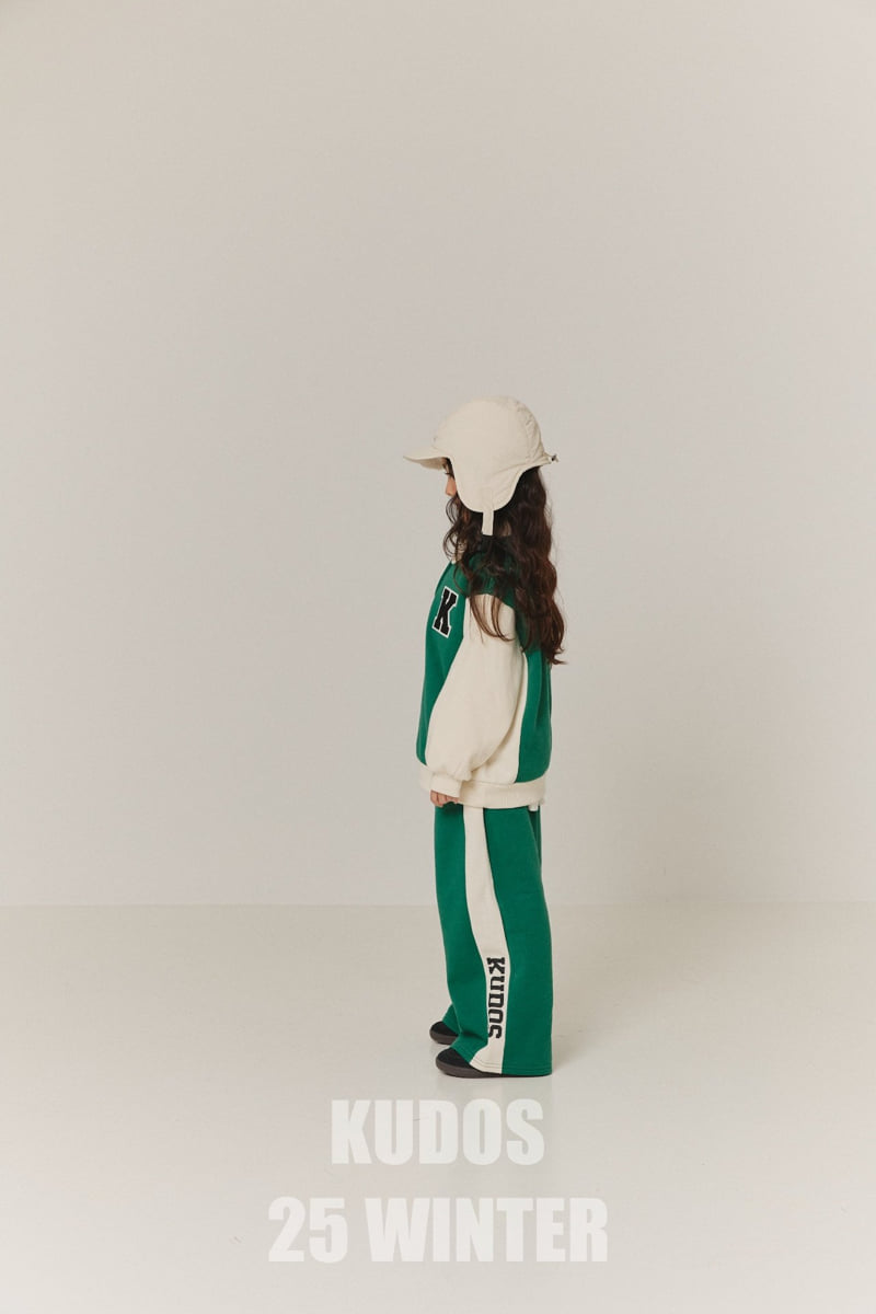 Kudos - Korean Children Fashion - #fashionkids - K Logo Track Pants - 5