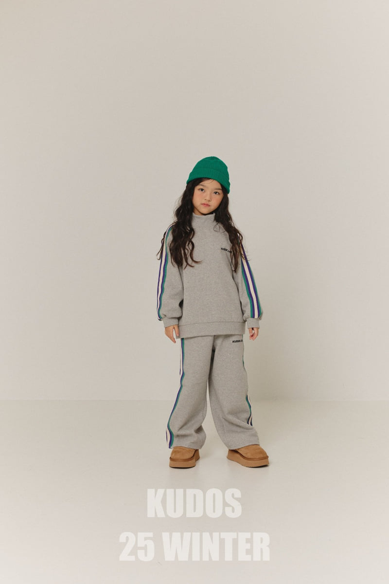 Kudos - Korean Children Fashion - #kidzfashiontrend - Side Tape Training Pants - 7