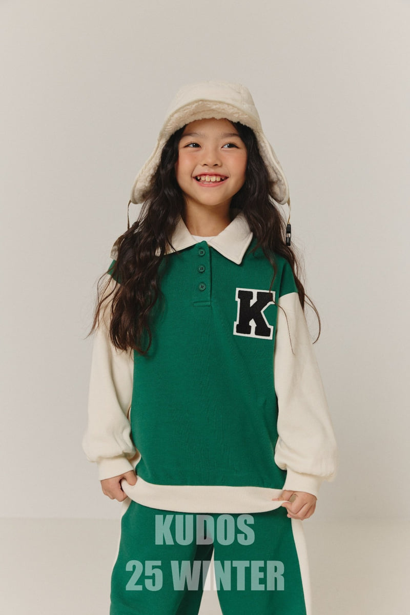 Kudos - Korean Children Fashion - #littlefashionista - K Logo Sweatshirt - 7