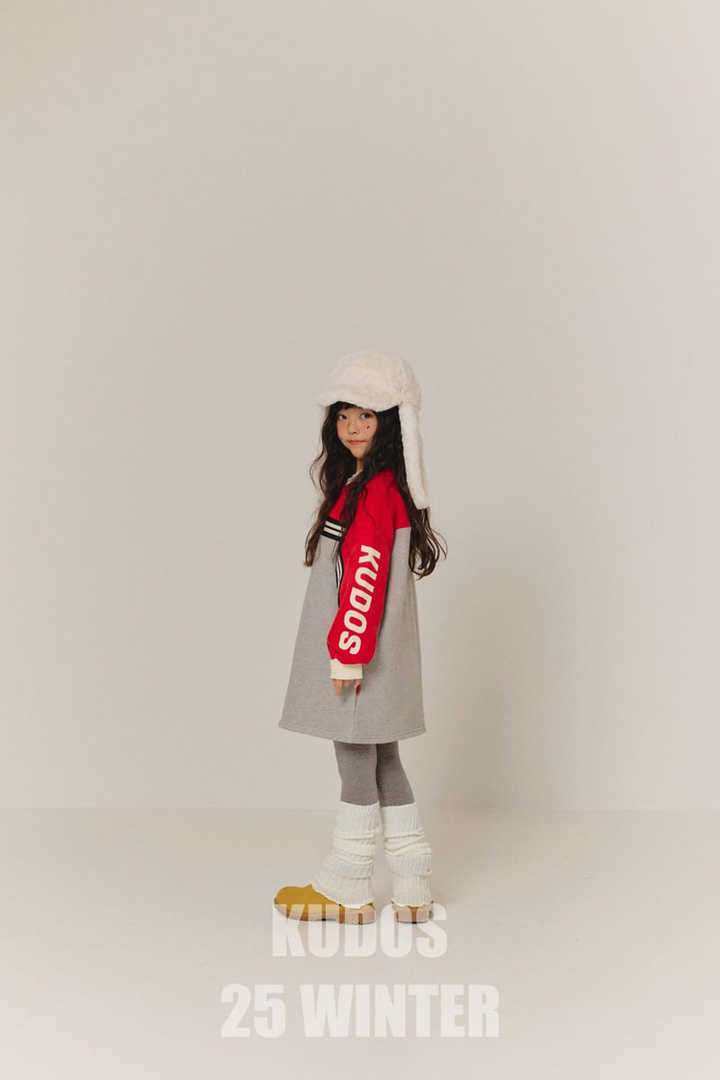 Kudos - Korean Children Fashion - #Kfashion4kids - K Raglan One-piece - 4