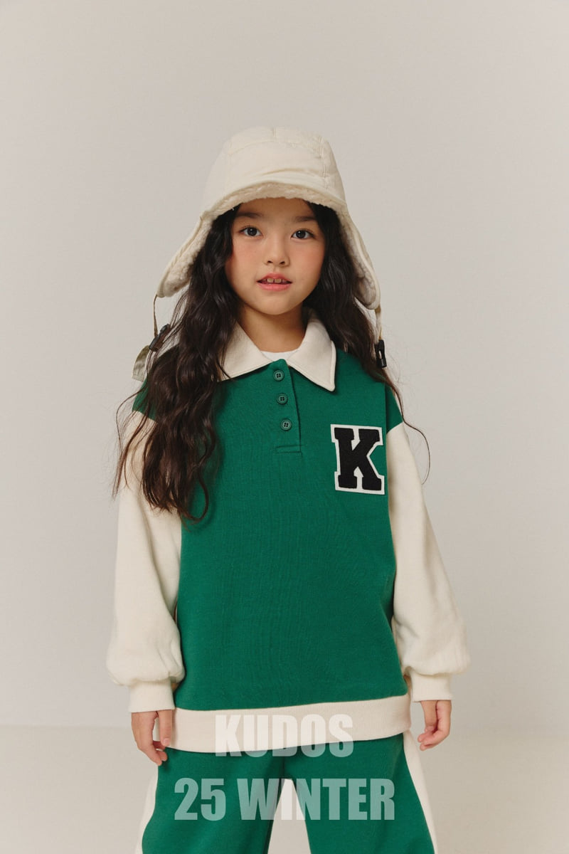 Kudos - Korean Children Fashion - #magicofchildhood - K Logo Sweatshirt - 8