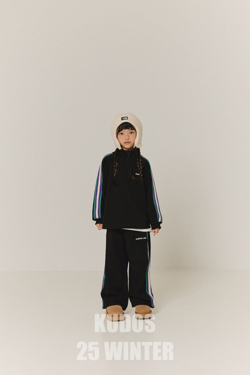 Kudos - Korean Children Fashion - #minifashionista - Side Tape Training Pants - 11