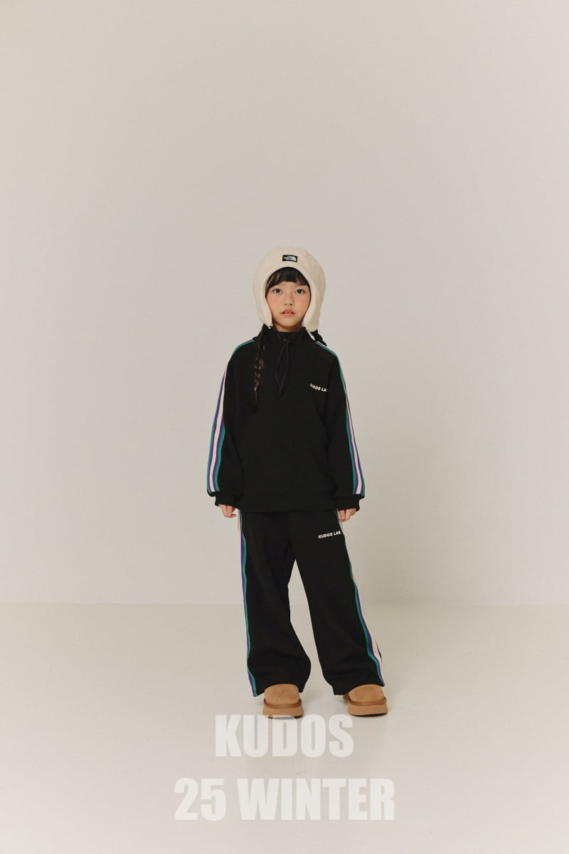 Kudos - Korean Children Fashion - #prettylittlegirls - Side Tape Training Pants - 12