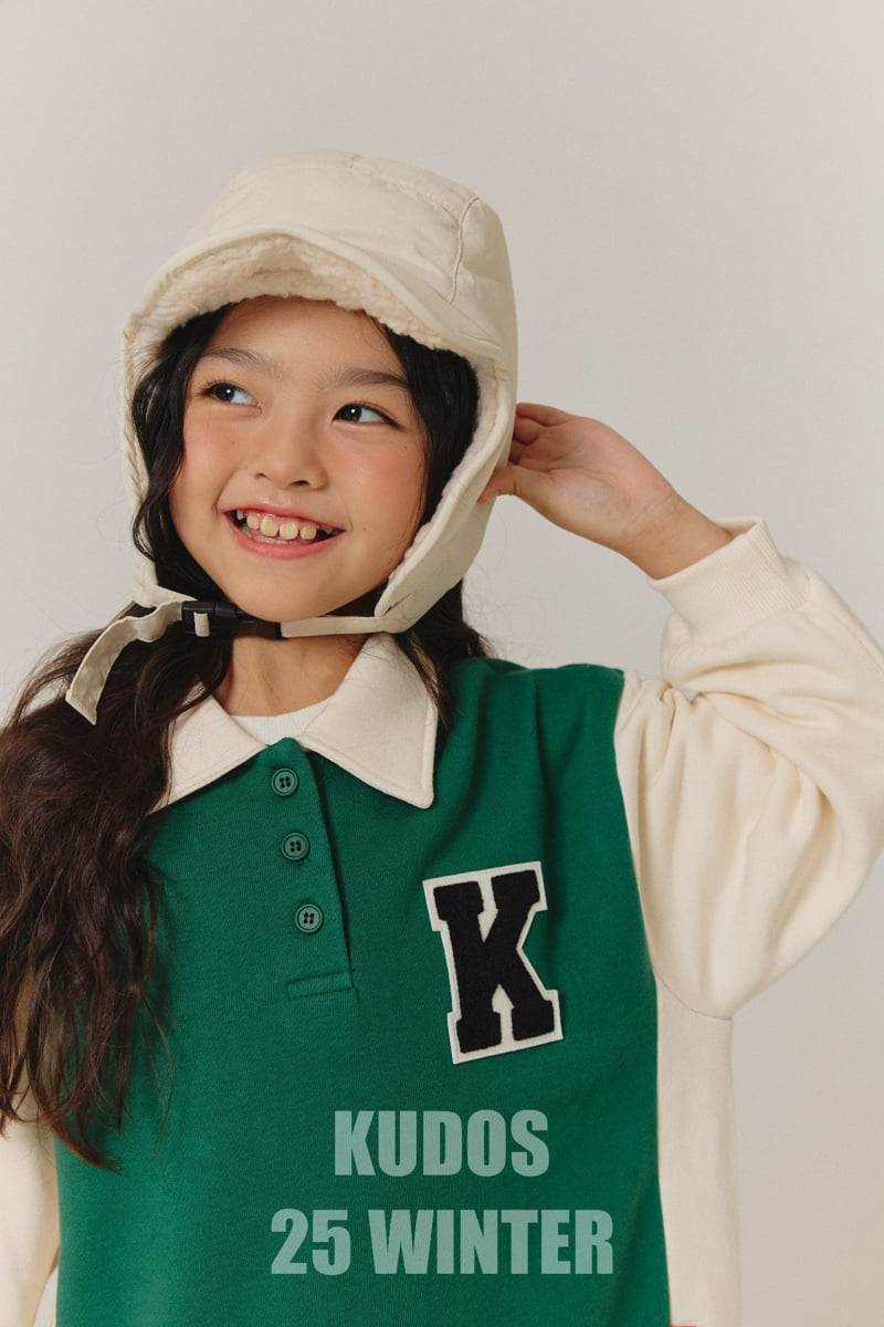 Kudos - Korean Children Fashion - #prettylittlegirls - K Logo Sweatshirt - 10