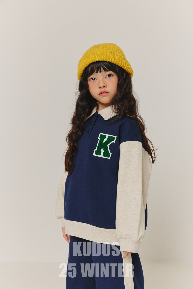 Kudos - Korean Children Fashion - #todddlerfashion - K Logo Sweatshirt - 11