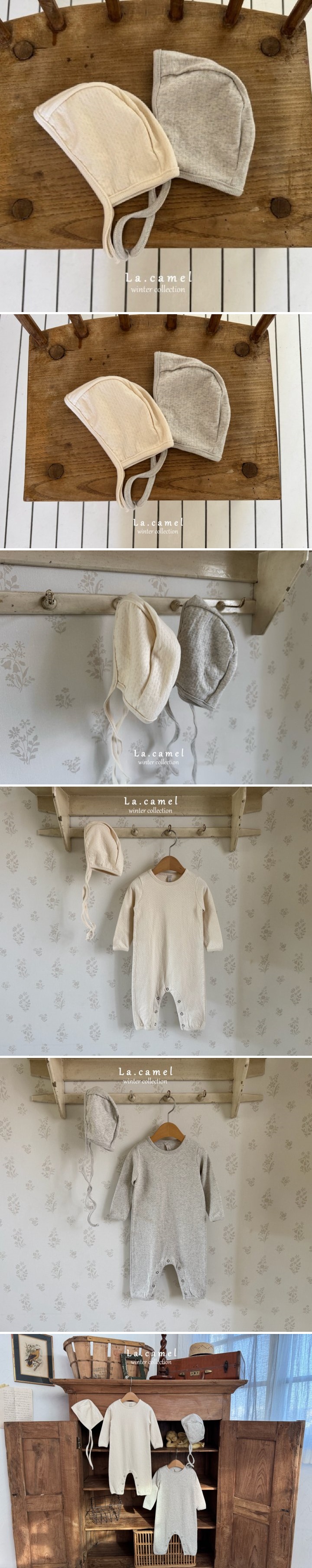 La Camel - Korean Baby Fashion - #babyclothing - Cottage Eyelet Bebe Hat