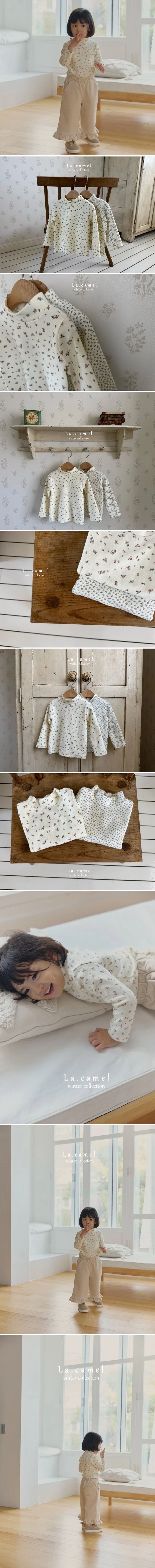 La Camel - Korean Baby Fashion - #babyfashion - Anna Fleece Tee - 2