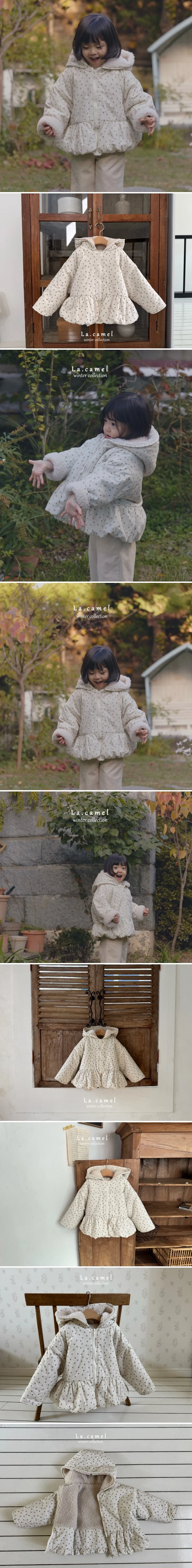 La Camel - Korean Baby Fashion - #babyoninstagram - Ellie Balloon Padding - 2