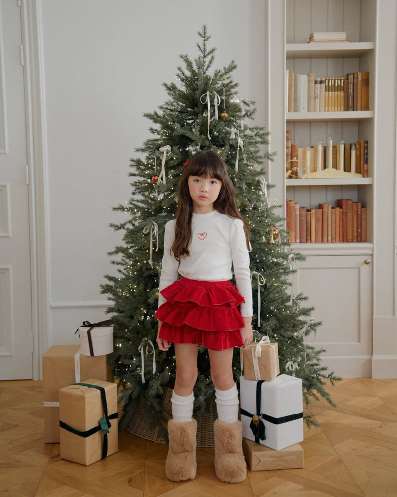 Lago - Korean Children Fashion - #Kfashion4kids - Rose Tiered Half Pants - 9