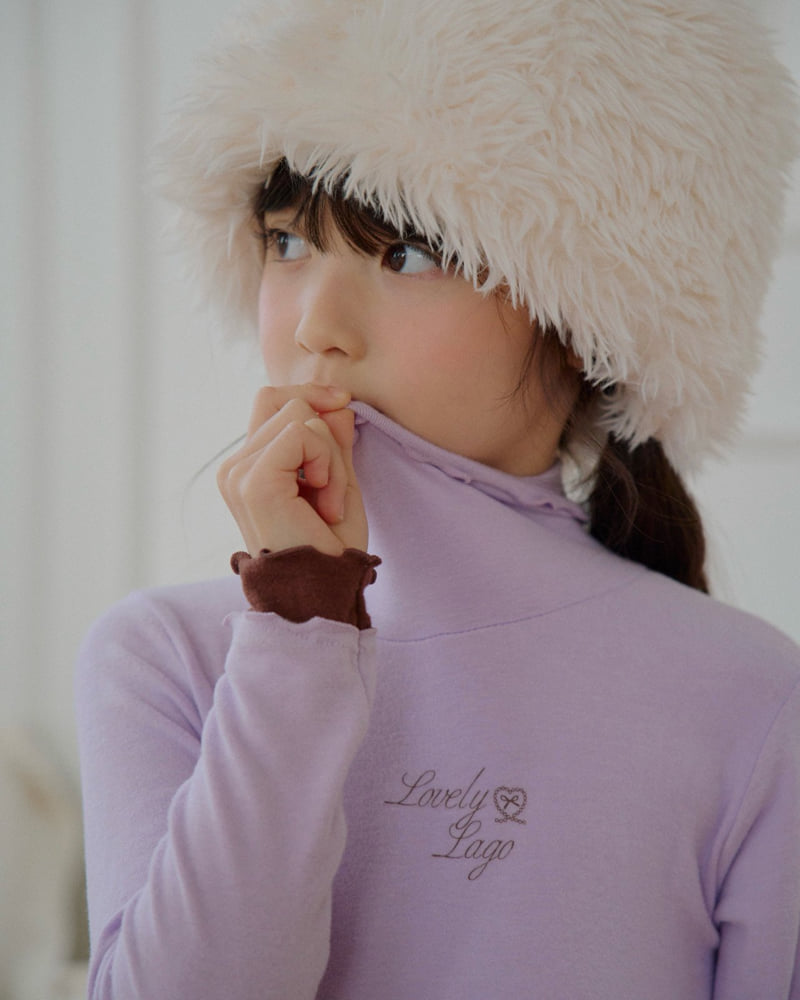 Lago - Korean Children Fashion - #childofig - Fun Turtleneck Tee - 3