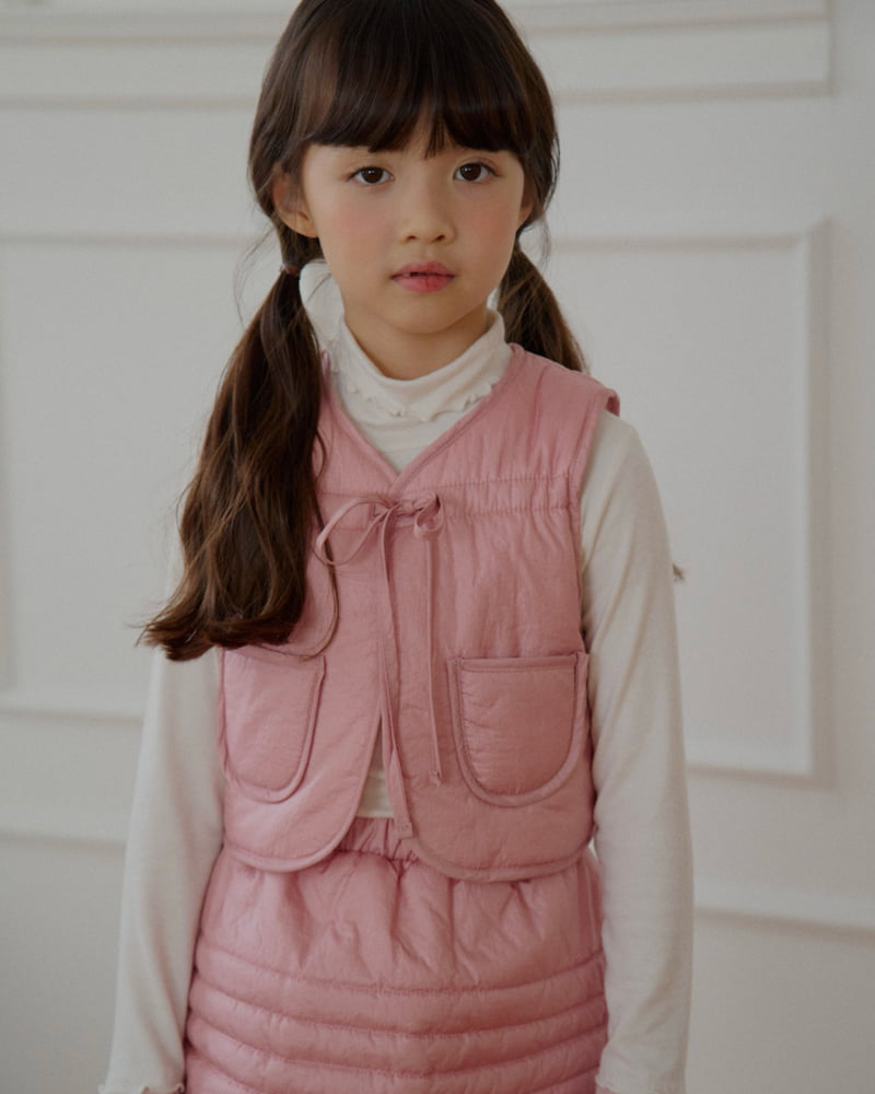 Lago - Korean Children Fashion - #childofig - Bolero Bonding Vest - 6