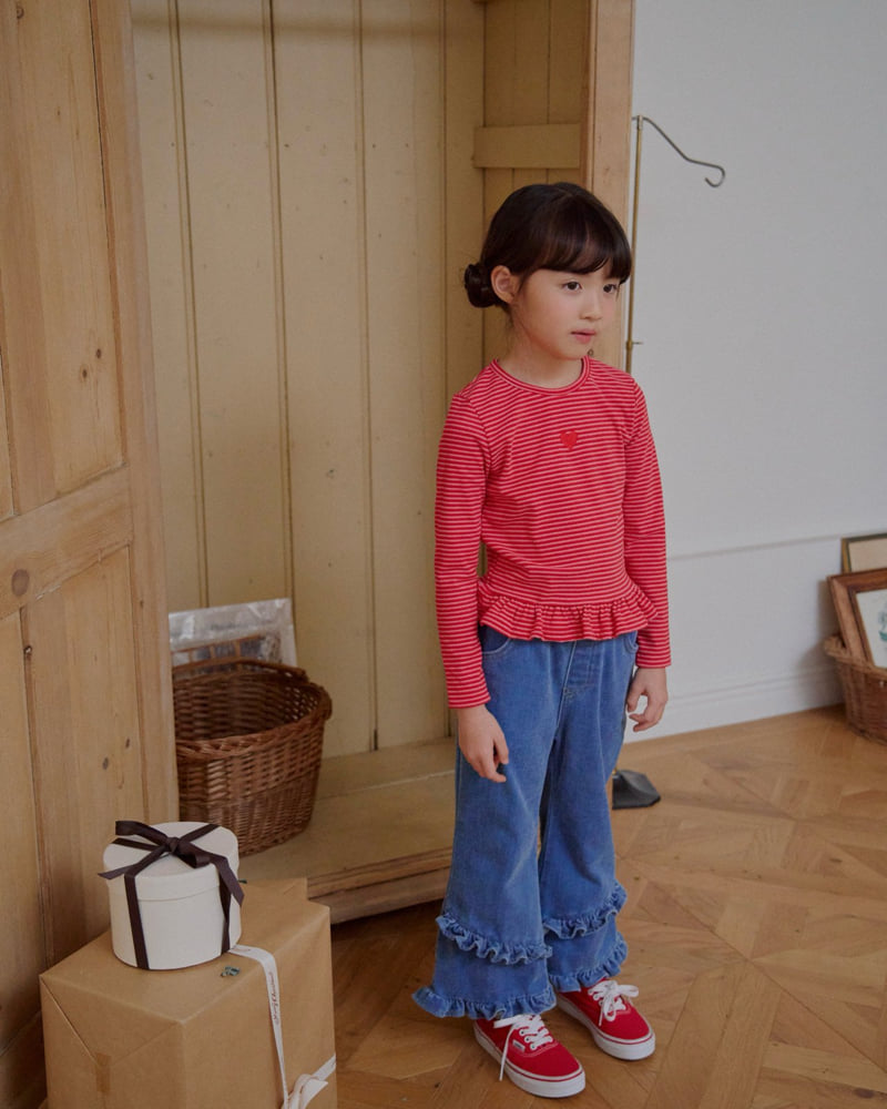 Lago - Korean Children Fashion - #childofig - Wide Frill Pants - 4