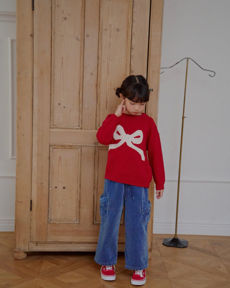Lago - Korean Children Fashion - #childrensboutique - Soft Knit Sweatshirt - 8