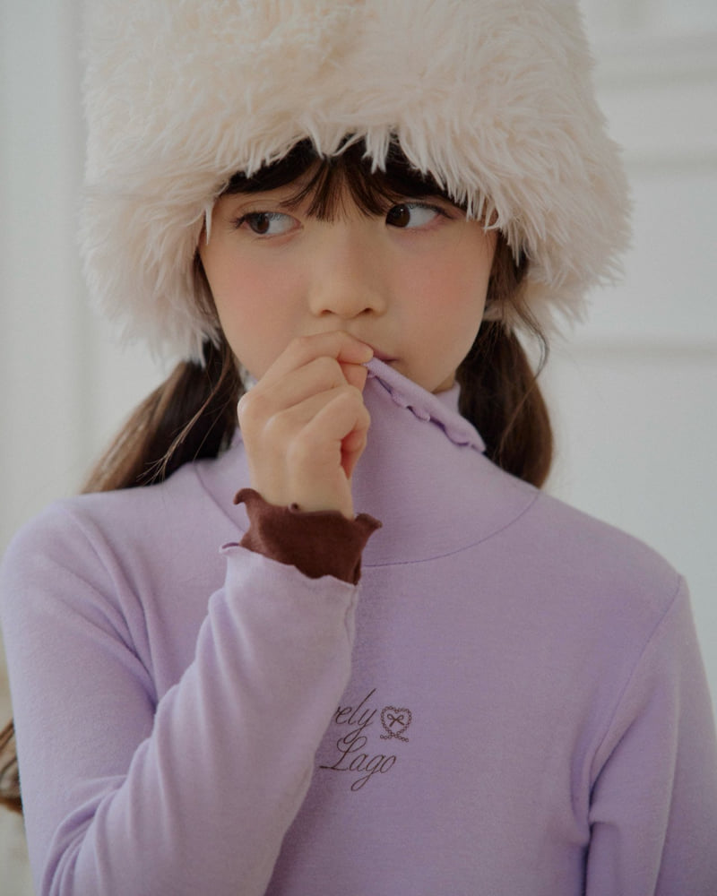 Lago - Korean Children Fashion - #childofig - Fun Turtleneck Tee - 4