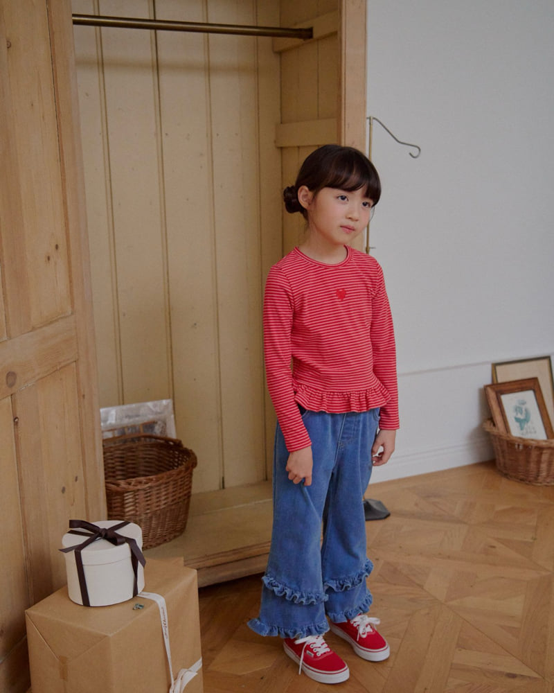 Lago - Korean Children Fashion - #childrensboutique - Wide Frill Pants - 5