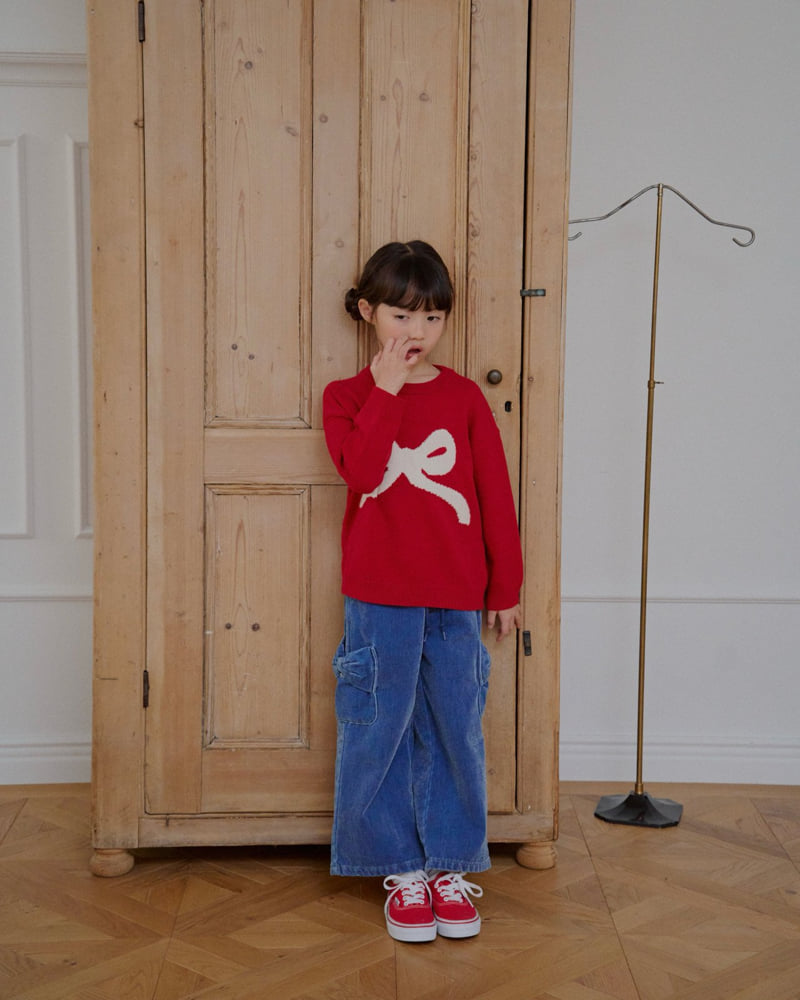Lago - Korean Children Fashion - #designkidswear - Soft Knit Sweatshirt - 9