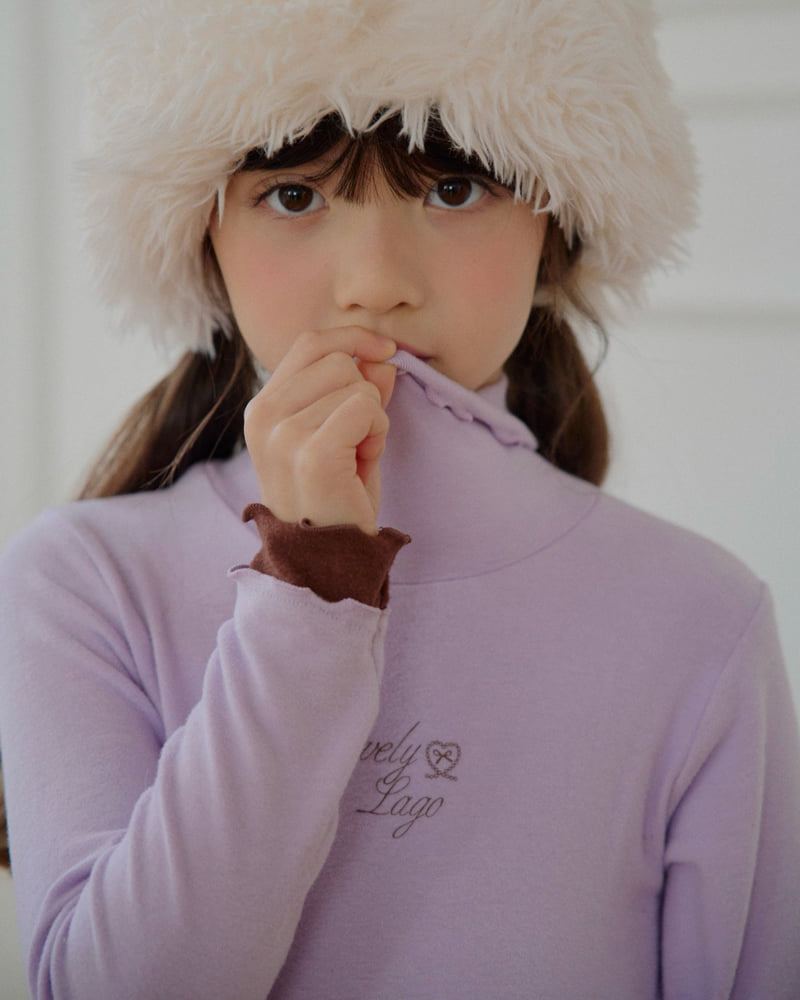 Lago - Korean Children Fashion - #designkidswear - Fun Turtleneck Tee - 5