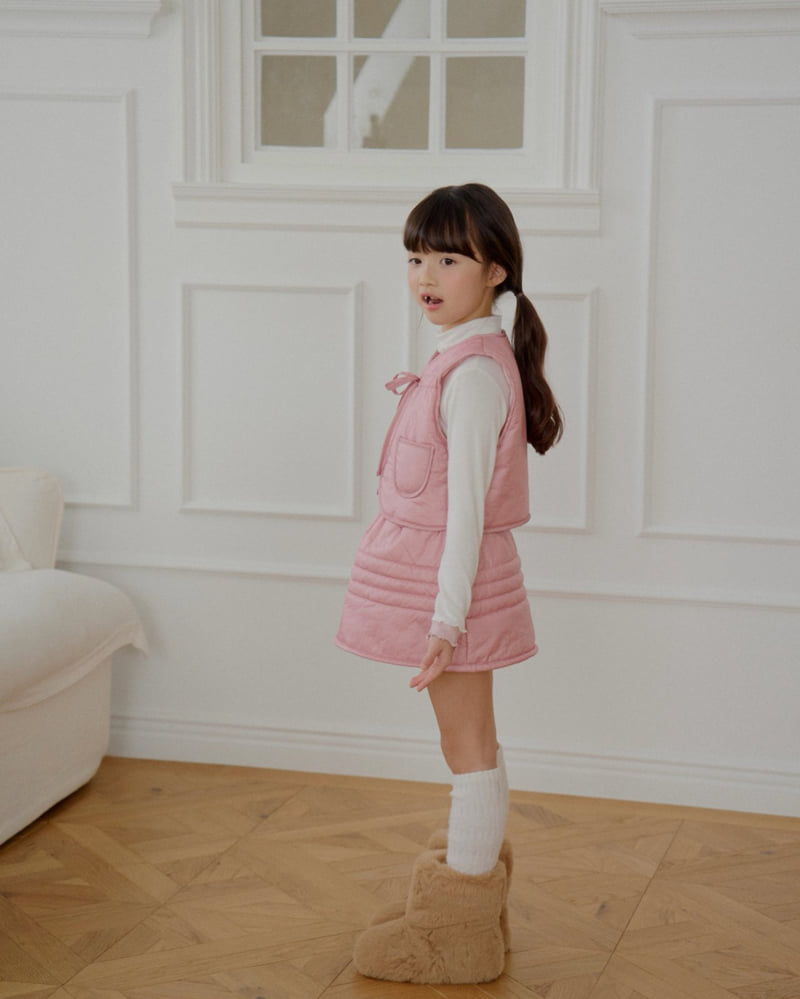 Lago - Korean Children Fashion - #designkidswear - Bolero Bonding Vest - 8