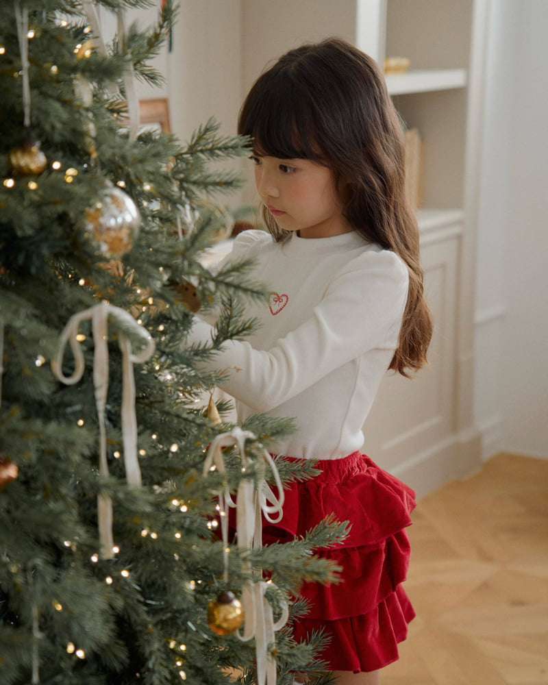 Lago - Korean Children Fashion - #designkidswear - Rose Tiered Half Pants - 3
