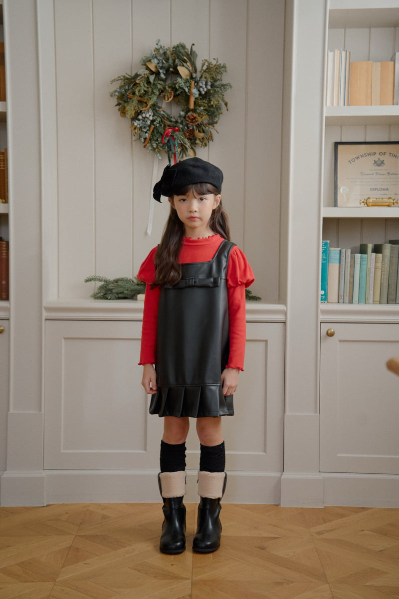 Lago - Korean Children Fashion - #discoveringself - Bobe Pleated One-piece - 8