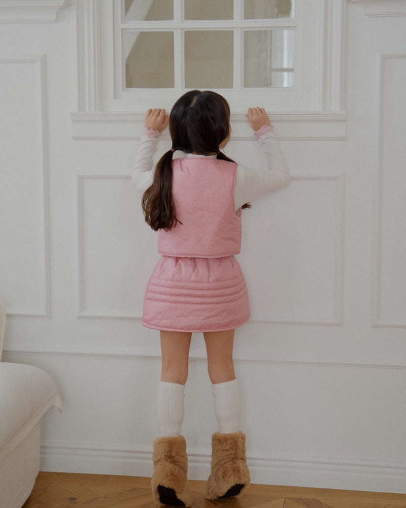 Lago - Korean Children Fashion - #fashionkids - Bolero Bonding Vest - 10