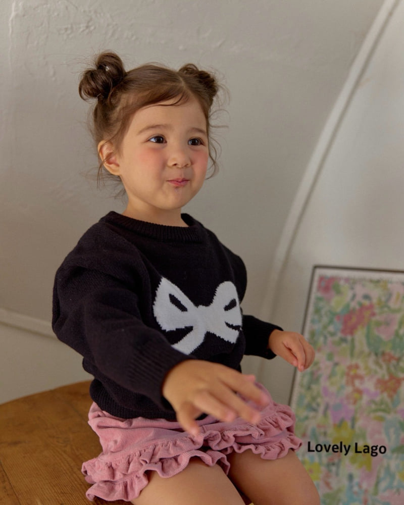Lago - Korean Children Fashion - #kidsshorts - Soft Knit Sweatshirt - 12