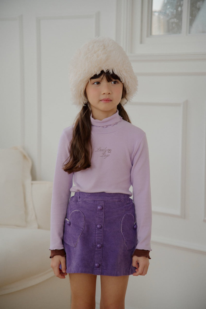 Lago - Korean Children Fashion - #kidsshorts - Fun Turtleneck Tee - 8