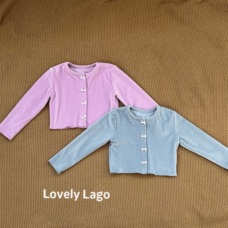 Lago - Korean Children Fashion - #kidsshorts - Fluffy Ribbed Cardigan