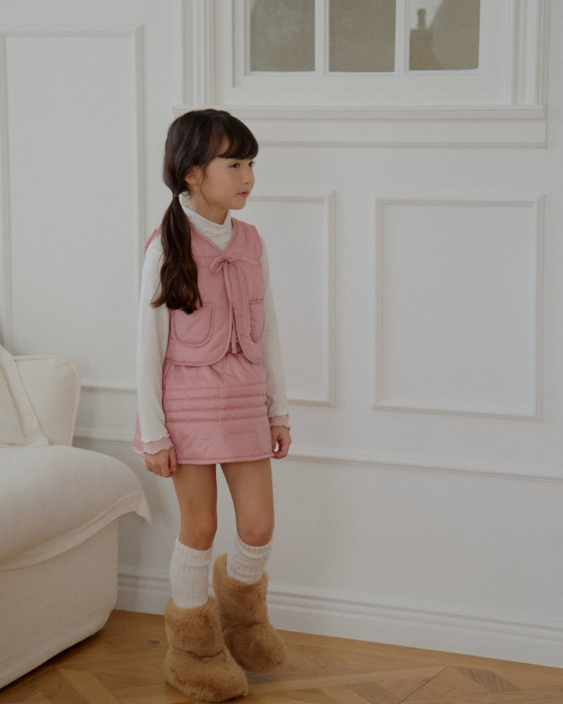 Lago - Korean Children Fashion - #kidsshorts - Bolero Bonding Vest - 11