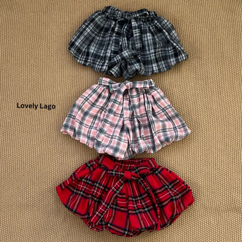 Lago - Korean Children Fashion - #kidsshorts - Ribbon Balloon Half Pants