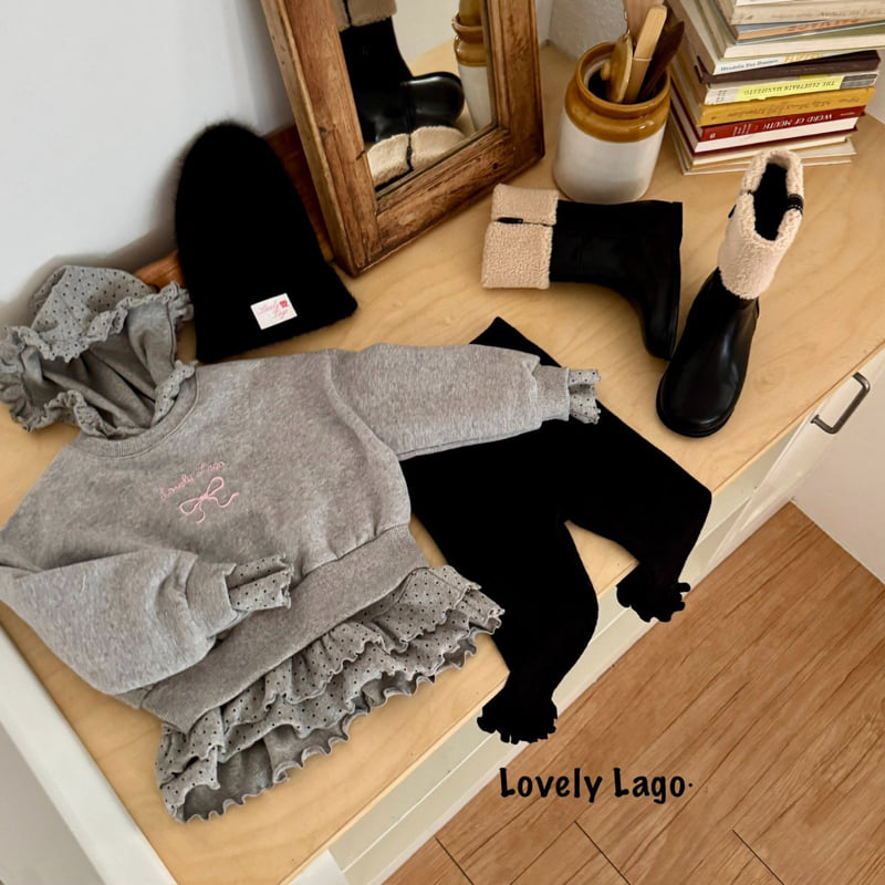 Lago - Korean Children Fashion - #kidsstore - Dot Tiered Hoodie - 5