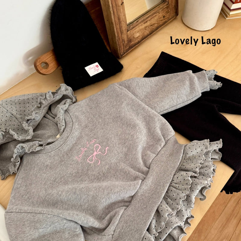 Lago - Korean Children Fashion - #kidzfashiontrend - Dot Tiered Hoodie - 6