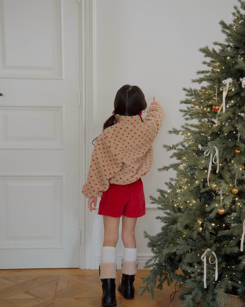 Lago - Korean Children Fashion - #kidzfashiontrend - Mini Heart Bonding Jumper - 12